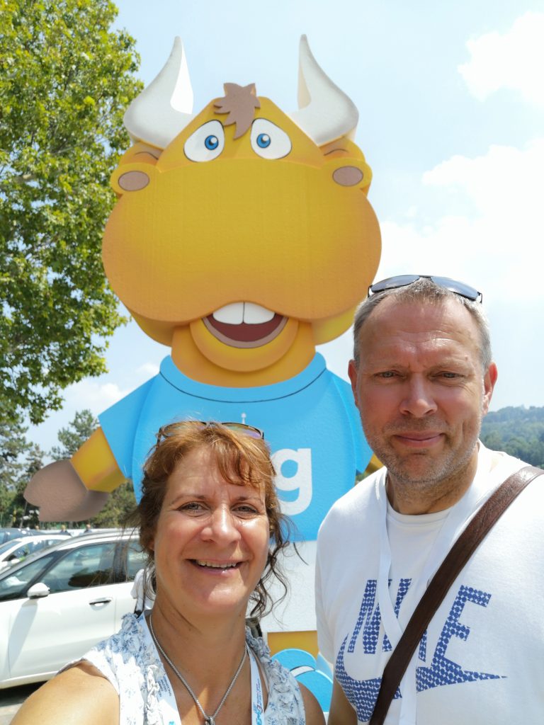 European Masters Games – Wendie and Tony on tour again!